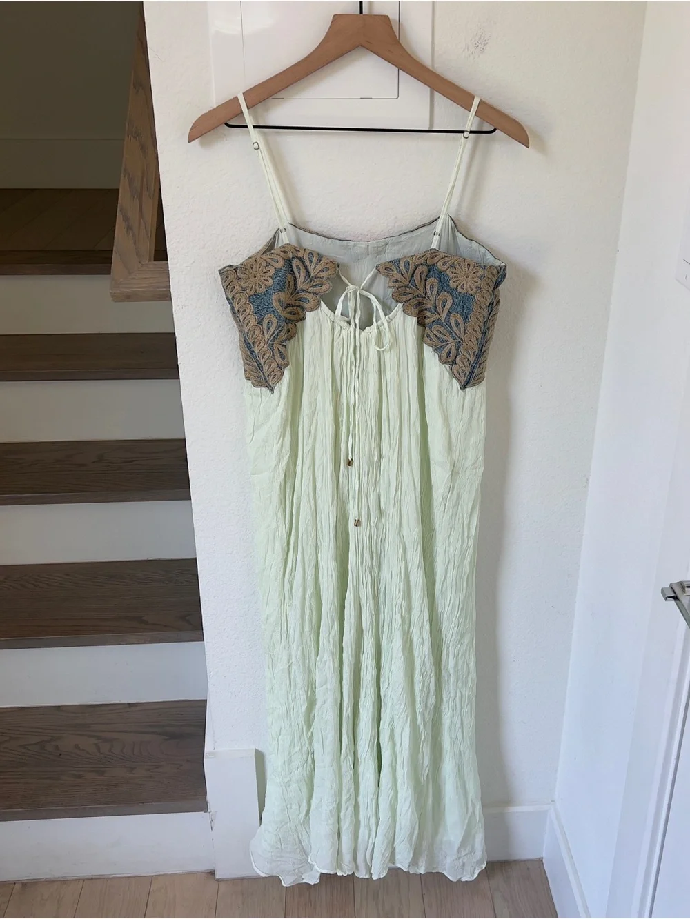 Free People Emery Maxi Dress - Blue / Green